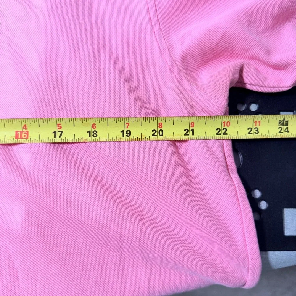 Psycho Bunny Polo Shirt Mens 7 XXL Pink Good Pima Cotton Short Sleeve Logo